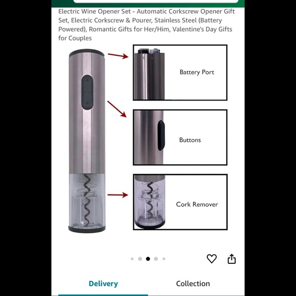 Muson Electric Wine Bottle Opener - Picture 4 of 10